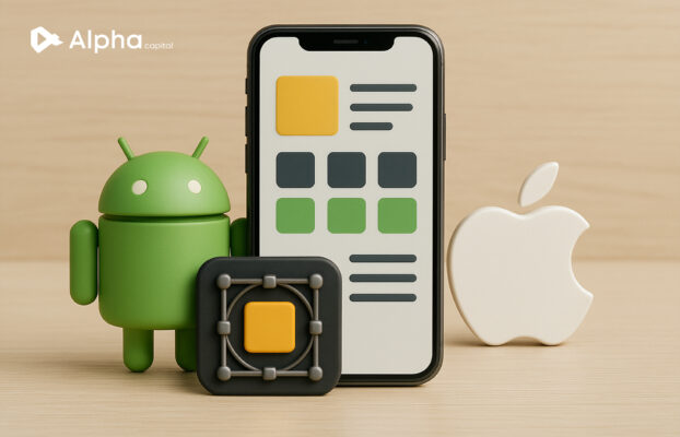 تصميم تطبيقات Android وiOS مبتكرة لمشروعك – من Alpha Capital