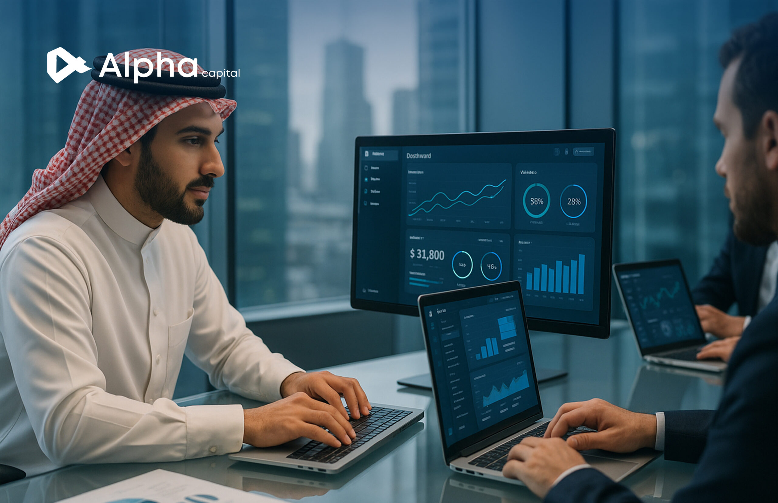 نظم أعمالك باحتراف مع Alpha Capital الحلول البرمجية المخصصة للشركات الحديثة