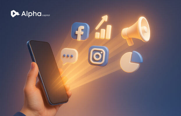 الحضور الرقمي مع Alpha Capital من التصميم للتسويق